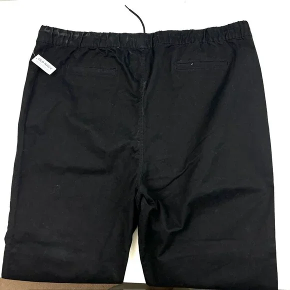 NEW Old Navy Modern Jogger Drawstring Waist Women's size XXXXL Tall Black pants - Picture 4 of 4